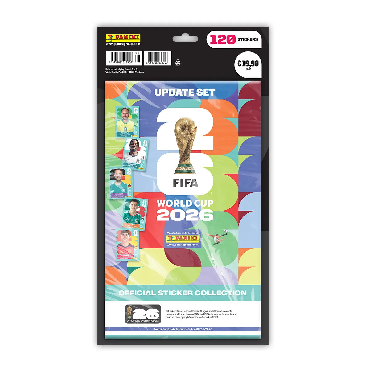Offizielle FIFA World Cup 2026™ Stickerkollektion - Update Set
