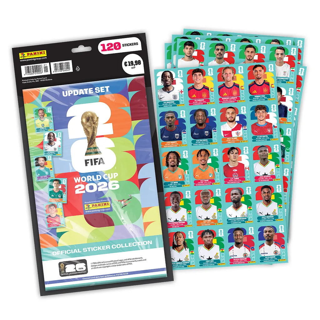 Offizielle FIFA World Cup 2026™ Stickerkollektion - Update Set